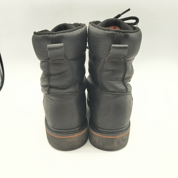 Harley-Davidson Women's Riding Appropriate Cresson 6-Inch Black Motorcycle Boots - Picture 5 of 9